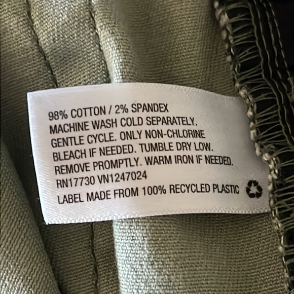 Nili Lotan for Target Green Camo Military Pants 6 - Picture 5 of 6